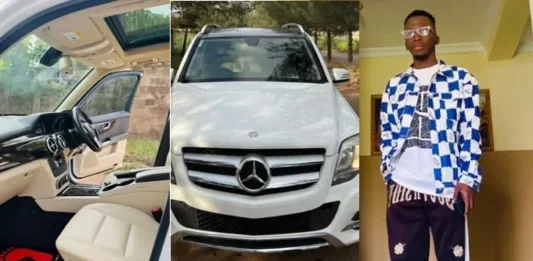 Young Punter Uses Winnings to buy a Benz