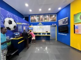 Afribet Betting Store in Angola