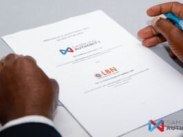 The signing of MOU between Gambling Authories and Lotteries Board of Namibia