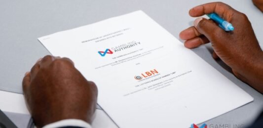 The signing of MOU between Gambling Authories and Lotteries Board of Namibia