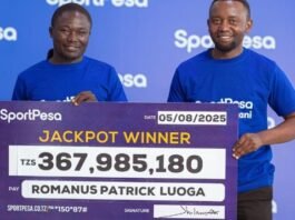SportPesa Tanzania proudly announces Romanus Patrick Luoga from Mbeya as the latest Midweek Jackpot winner!