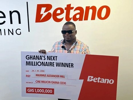 Betano awards GH¢1m to winner of “Ghana’s Next Millionaire” promo