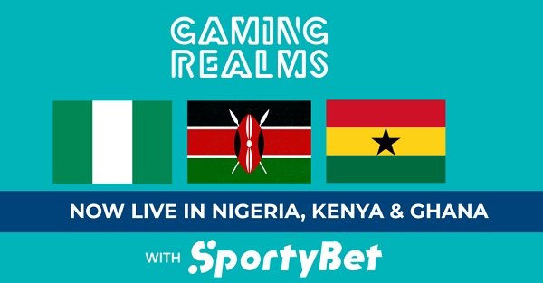 Gaming Realms Launches in Three African Markets with SportyBet