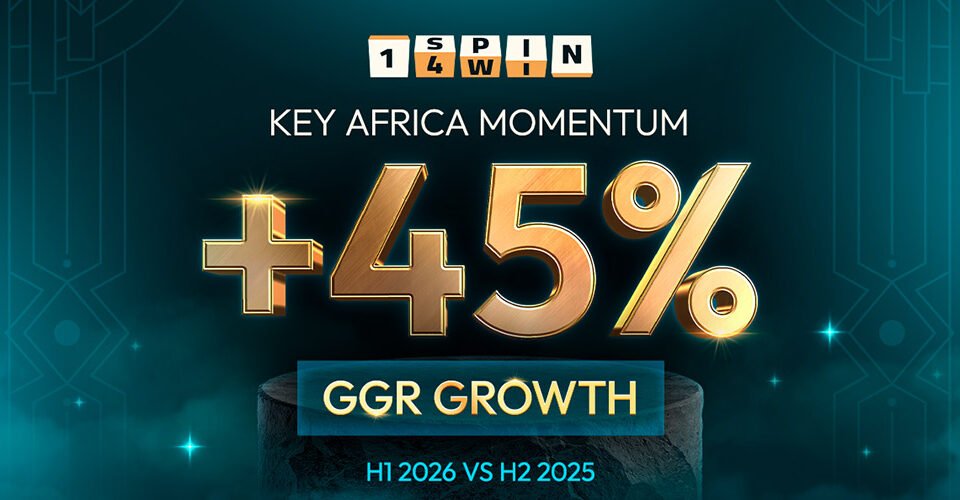 1spin4win Celebrates Solid H1 2026 Performance in Africa, Marked by 45% YoY GGR growth