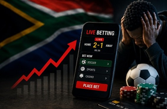 Online Betting Boom Fuels Surge in Gambling Harm Across South Africa