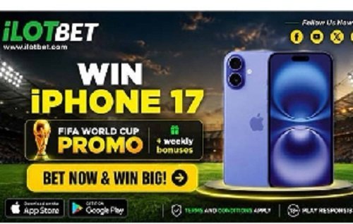 iLotBet Introduces Weekly iPhone 17 Giveaway for World Cup Season