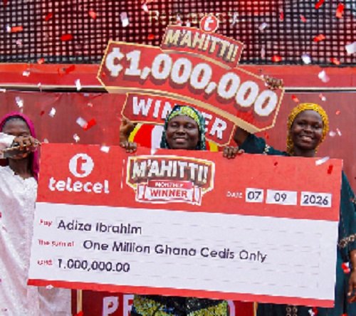 Telecel Ghana Awards GH¢1 million to First M’ahitti Promo Winner