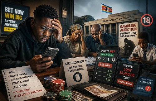 Online Gambling in Eswatini Raises Concerns Over Underage Betting