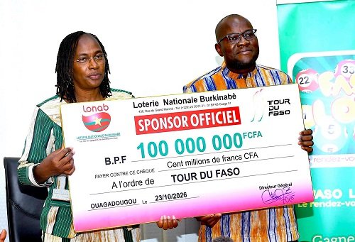 LONAB Funds Tour du Faso 2026 With CFA Francs 100 million